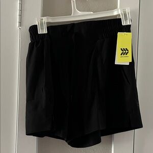 All in Motion Women's Athletic Black Shorts